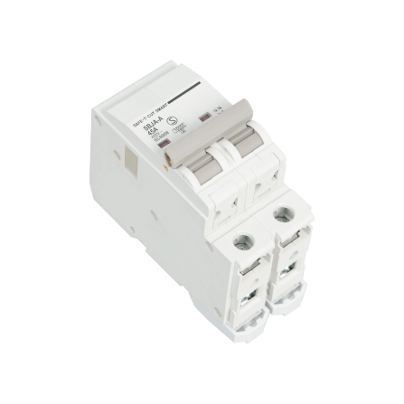 เซอร์กิตเบรกเกอร์ 45 แอมป์ 2 โพล 10KA เซฟ-ที-คัท สมาร์ท รุ่น US สีขาว_2